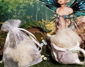 COTTONWOOD Fluff FAERIE MAGIC, Glamour, Spell and Charm Ingredient, Pagan, Wicca, Fairy