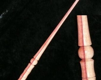 TULIPWOOD MAGIC WAND, Divination - Natural Cycles - Intuition - Creativity - Pagan, Wicca, Fairy, Wizard, Druid, Pottermore, Handmade