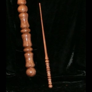 MONKEYPOD (Raintree) MAGIC WAND, Celebrations - Puzzle Solving - Gathering - Pagan, Wicca, Fairy, Wizard, Druid, Handmade