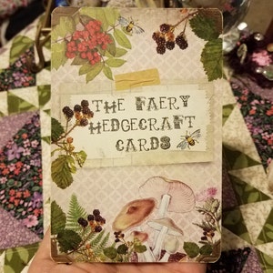 1 cartão HEDGEFAERY Oracle Reading FAERIE Plant MAGiC - Resposta 24 horas durante a semana, concentre-se e esclareça seu espírito e mente