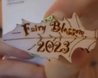 Fairyblossom 2023 Event Pin SUPPORT for FAE Events, Midsummer Games, SAMHAiN, LARP