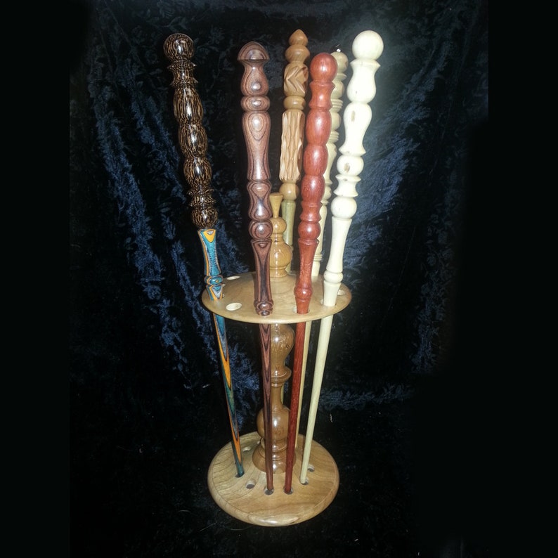 MACAUBA MAGIC Wand, Happiness MERRIMENT Pleasure Pagan, Wicca, WiZARD, Fairy, Druid, Handmade, Potter image 7