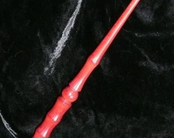 BLOODWOOD MAGIC WAND, All Elements - Uncovering Secrets - Pagan, Wicca, Handmade, Fairy, Druid, Pottermore