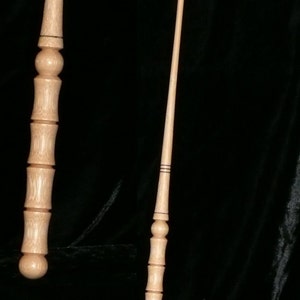 BAMBOO Magic WAND, Long Life - Good Fortune - Environmentalism - Stress Relief - HaNDMADE, Pagan, Wicca, WiZARD, Fairy, Druid, Potter