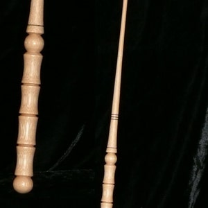 BAMBOO Magic WAND, Long Life Good Fortune Environmentalism Stress Relief HaNDMADE, Pagan, Wicca, WiZARD, Fairy, Druid, Potter image 1