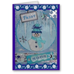 FROST Mond JANUAR Karte 12 FEE Monde, Pagan, Wicca, Feiertag