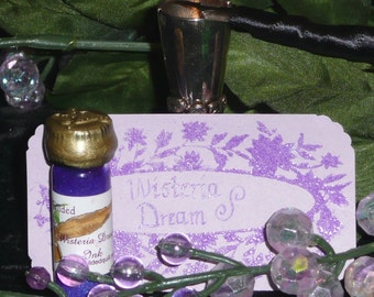 MAGIC INK WISTERIA Dream ScENTED for Quills, Dip Pens, Parchment, Stationary