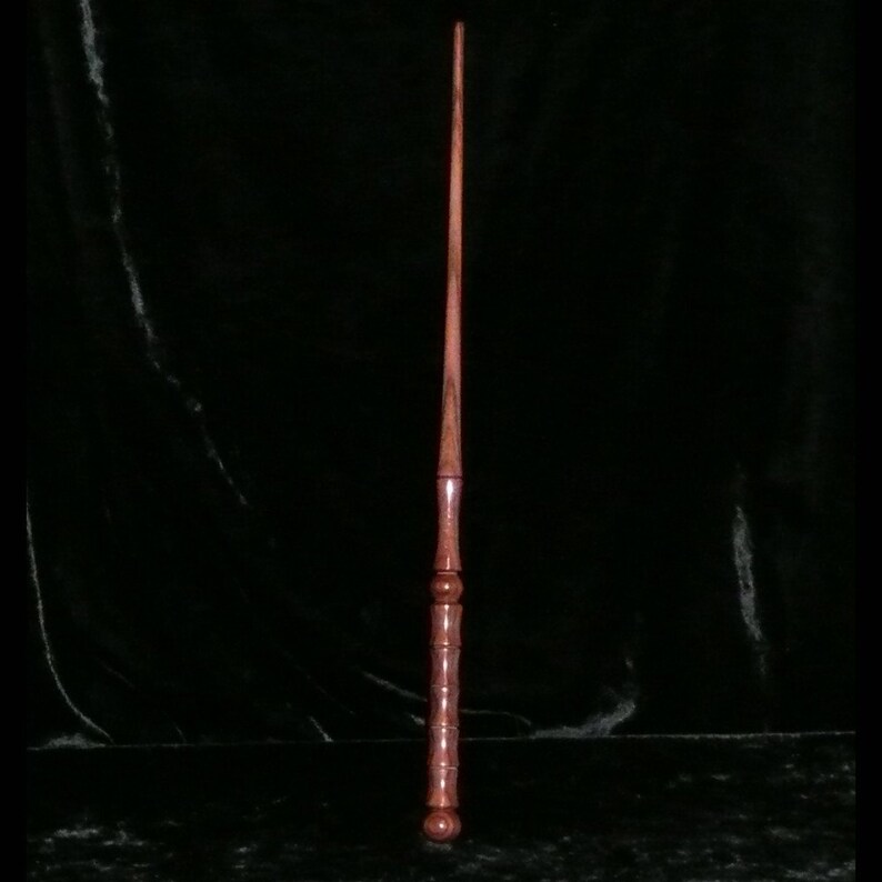 PAU Pao FERRo MAGIC WAND, Illusion Removing Befuddlements Trickster Pagan, Wicca, Fairy, Wizard, Druid, Handmade, Potter image 3