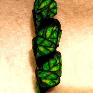 Dreads Bead Spring Leaf Coil You Choose Hole Size image 1