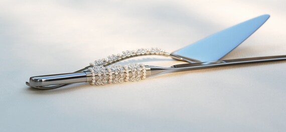custom cake cutting set