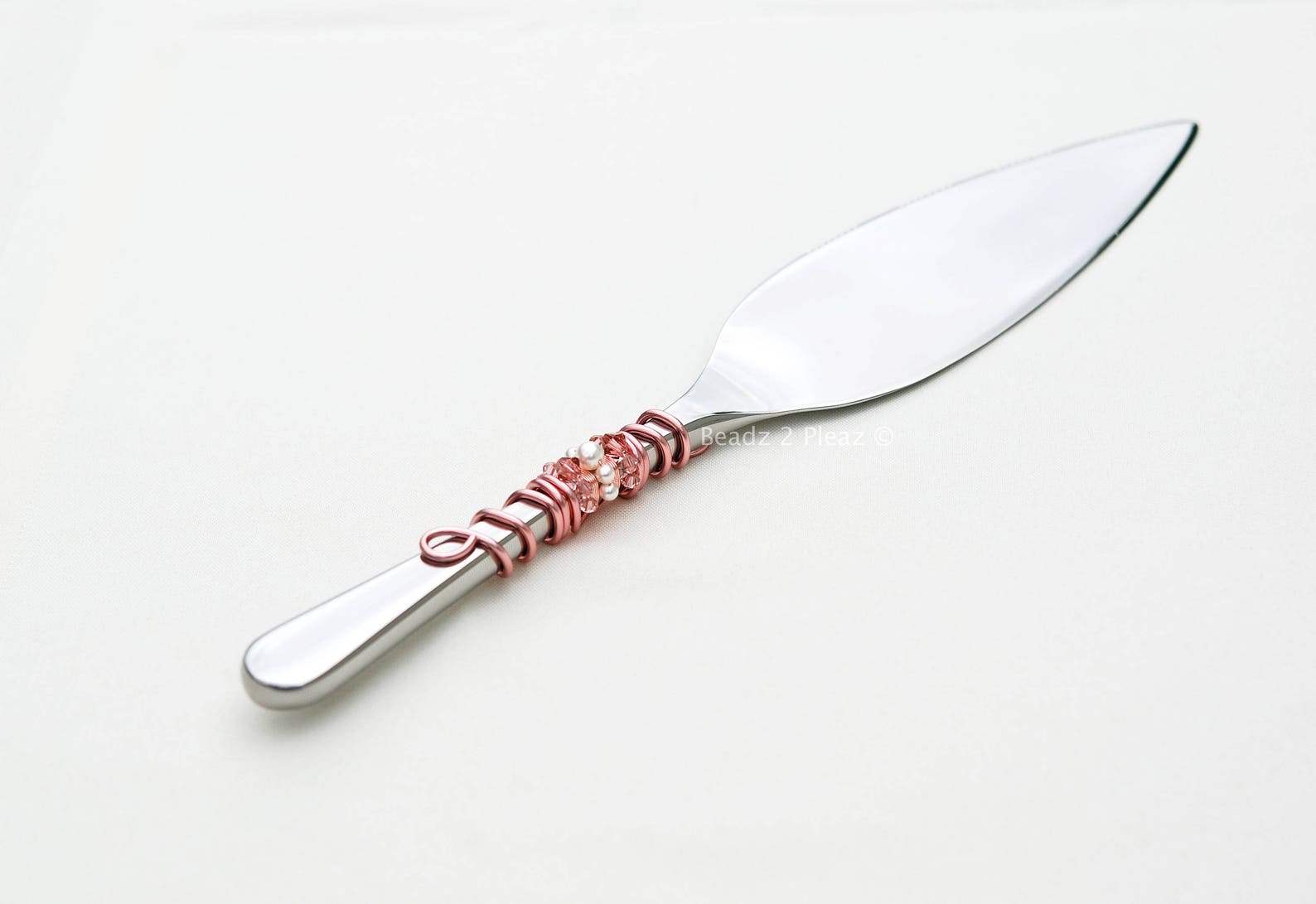 Rose Gold Cake Cutter Wedding Cake Knife Cake Server Etsy