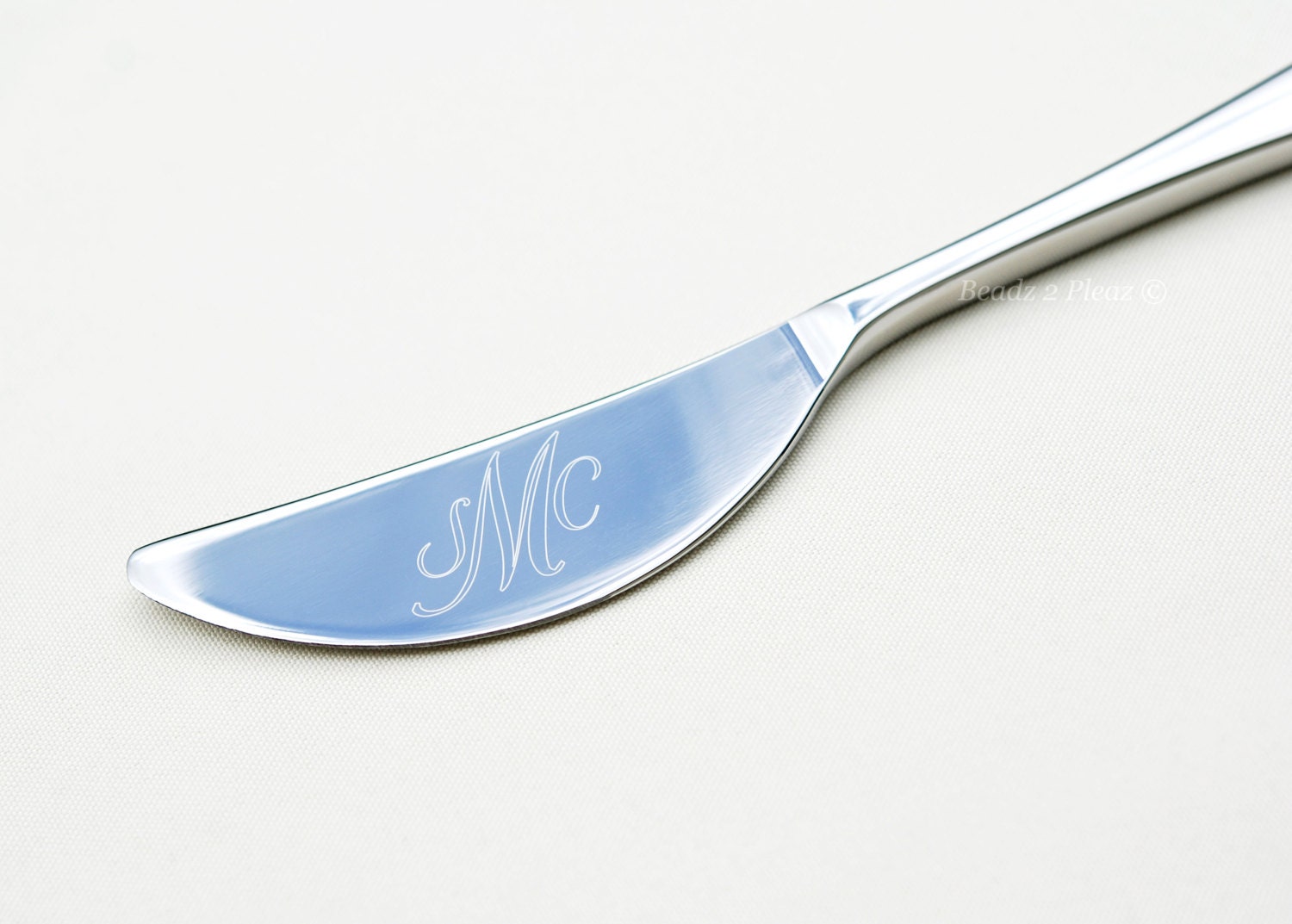 MONOGRAM knife engraved knife cheese knife spreader Etsy