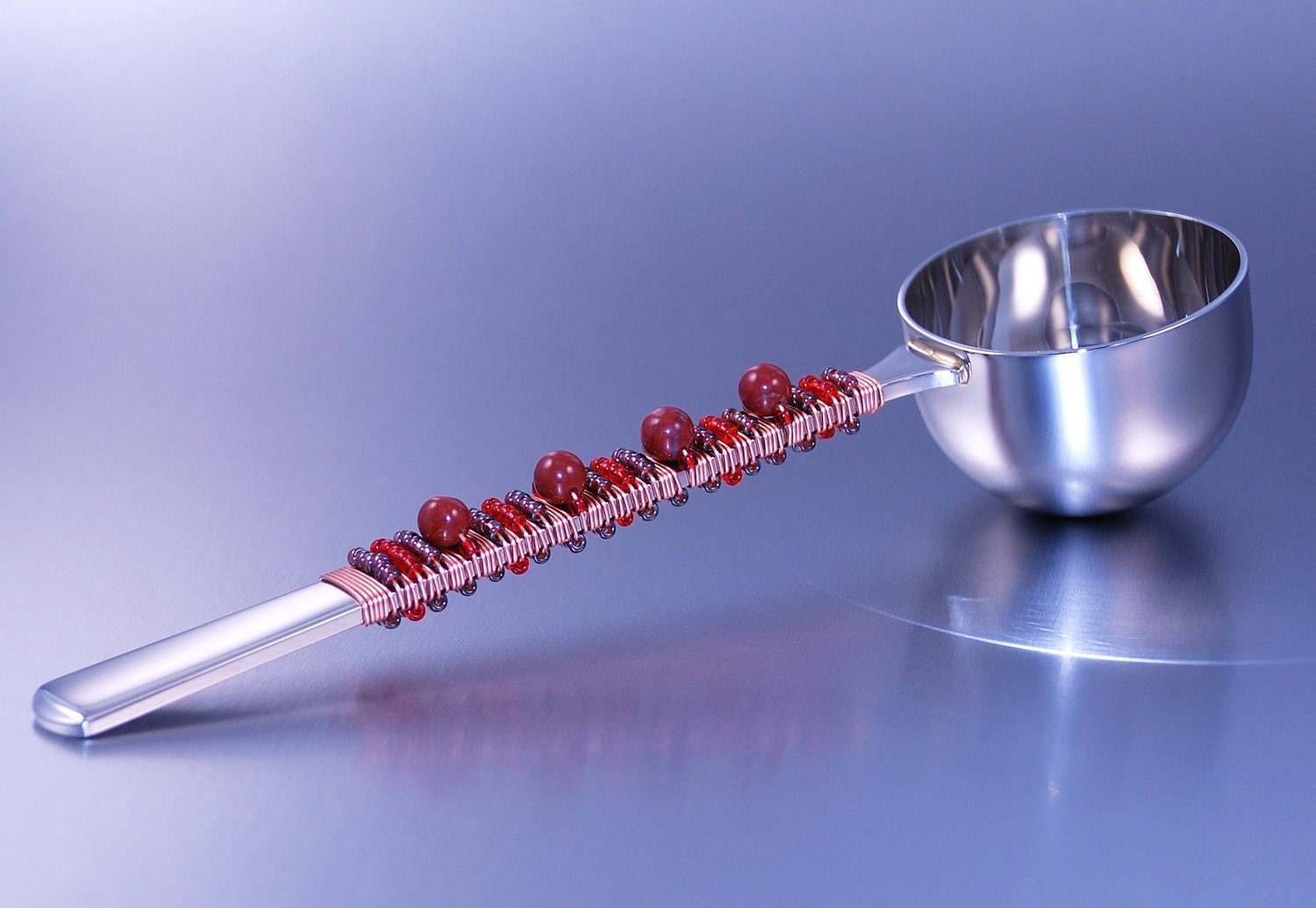 Unique Coffee Scoop Hand Beaded And Wire Wrapped By Etsy