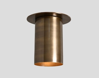 Brass Ceiling Spot Light Modern Flush Mount Light Handmade Mid Century Lamp Wall Sconce