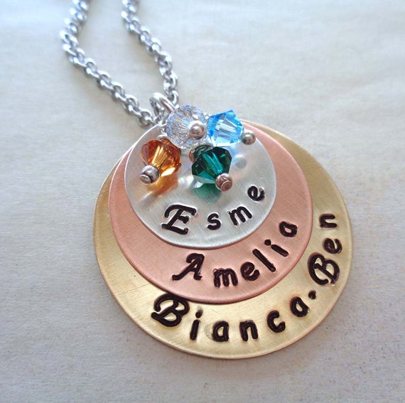 etsy mothers day necklace