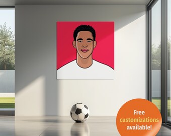Nicola Zalewski Football Poster | Digital Download | PDF Art Print in ...
