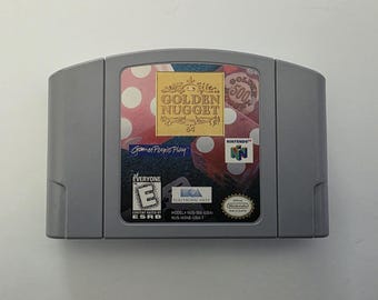 Cartucho de juego para Nintendo 64 / Golden Nugget 64 / Probado y funciona