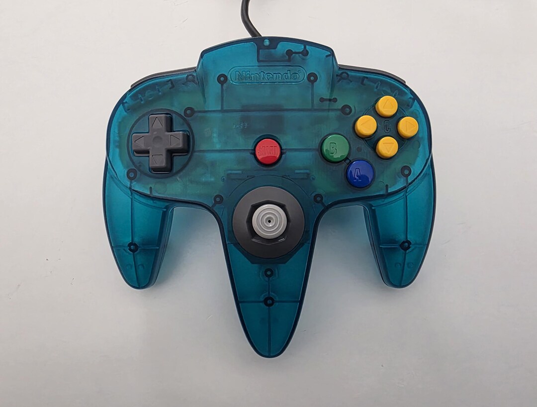 Nintendo 64 Controller - Ice Blue W/tight Joystick - Etsy
