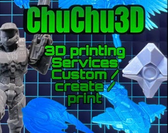 Custom 3D Printing Service
