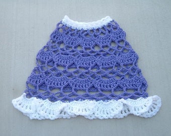 Lavender Lace CROCHET PONCHO PATTERN