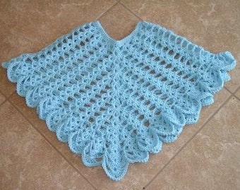 SHEER HEAVEN Crochet Poncho Pattern