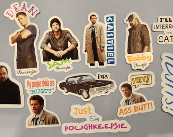 Supernatural Stickers/Decals  *Waterproof*