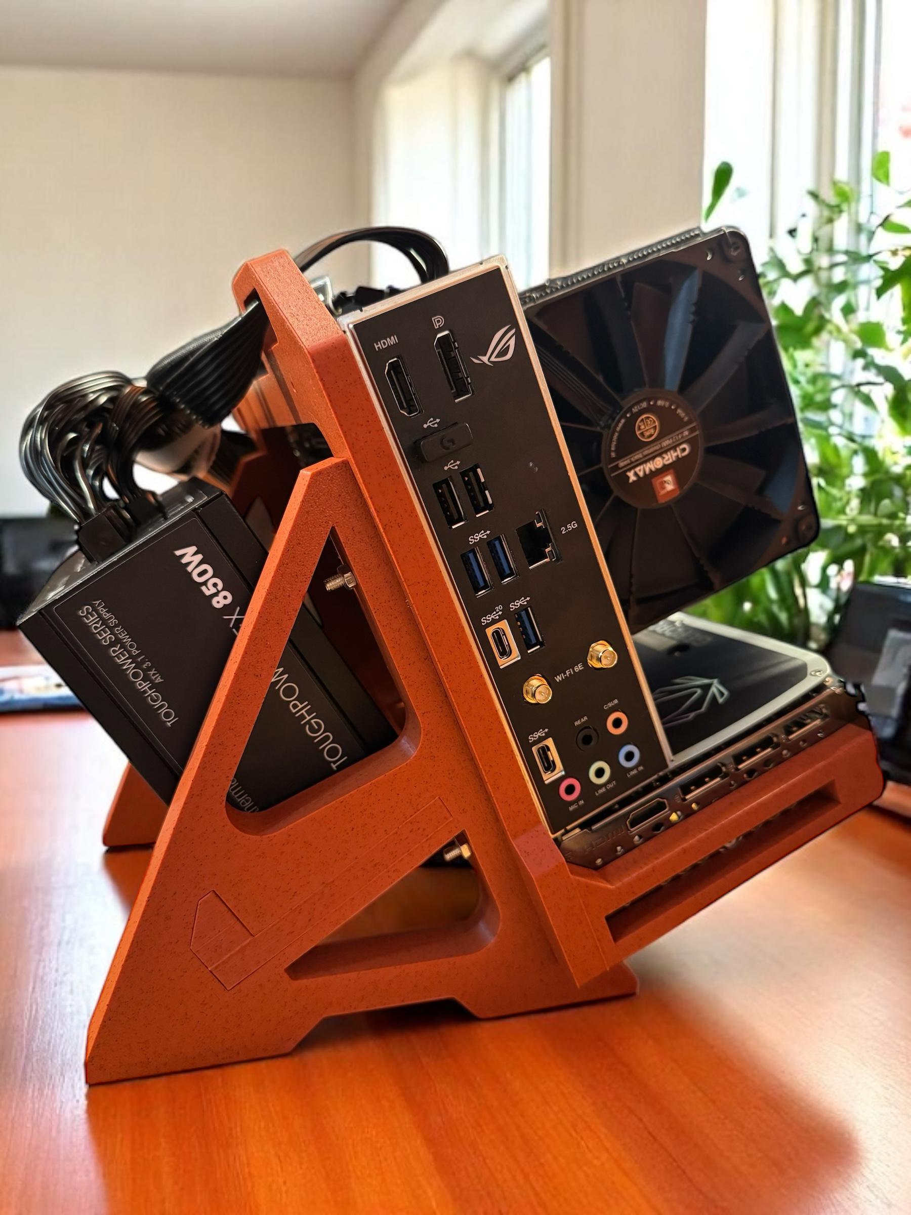 3Dプリントファイル - STLオープンフレームPCケースコンパクトスーパー