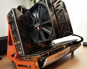 3Dプリントファイル - STLオープンフレームPCケースコンパクトスーパー