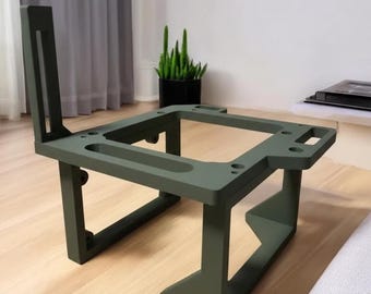 STL file gaming PC case 3D printable, compact mini ITX open frame design