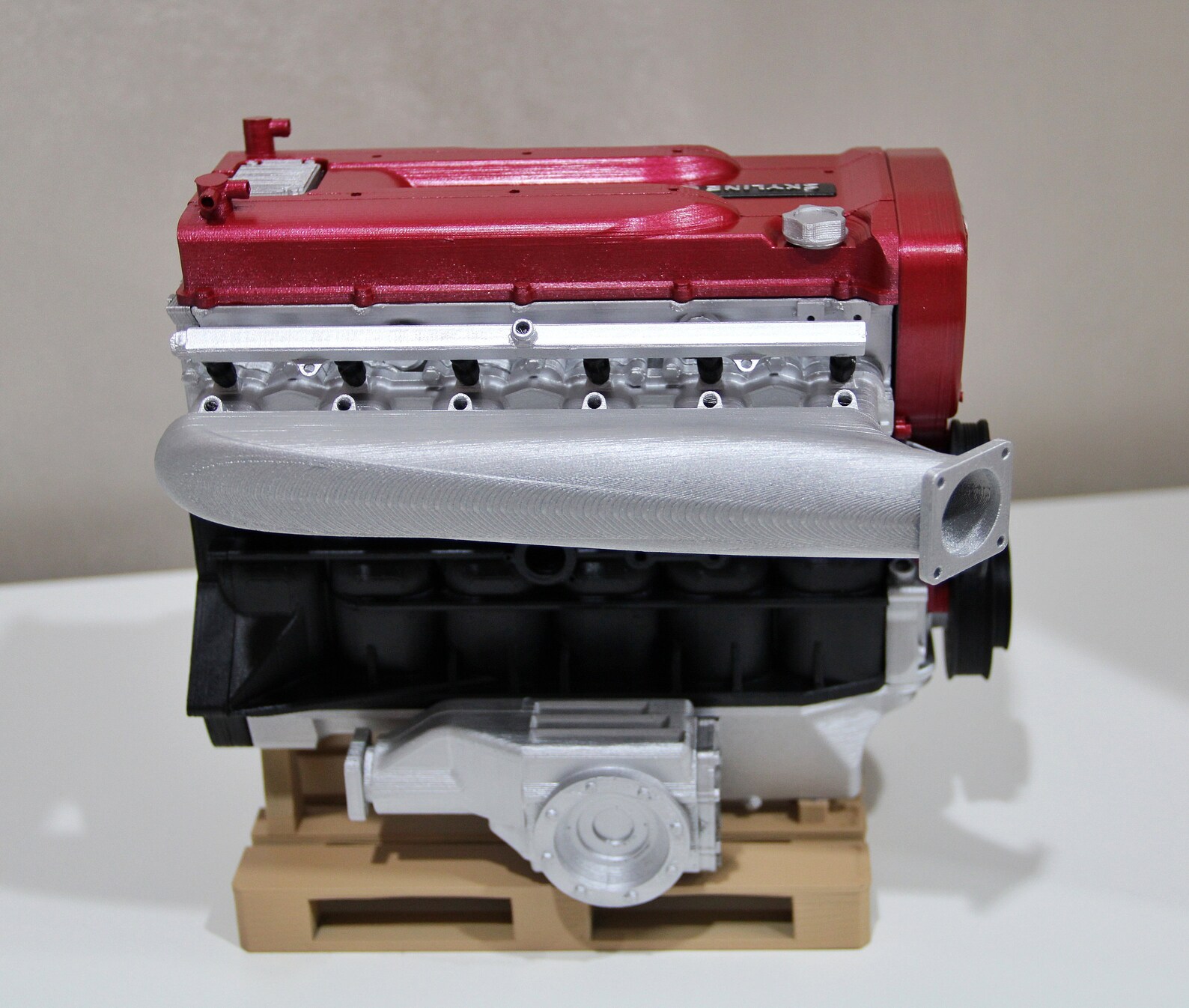 Nissan RB26 DETT Engine Model Scale 1/4 Nissan Skyline GTR Engine 3D ...