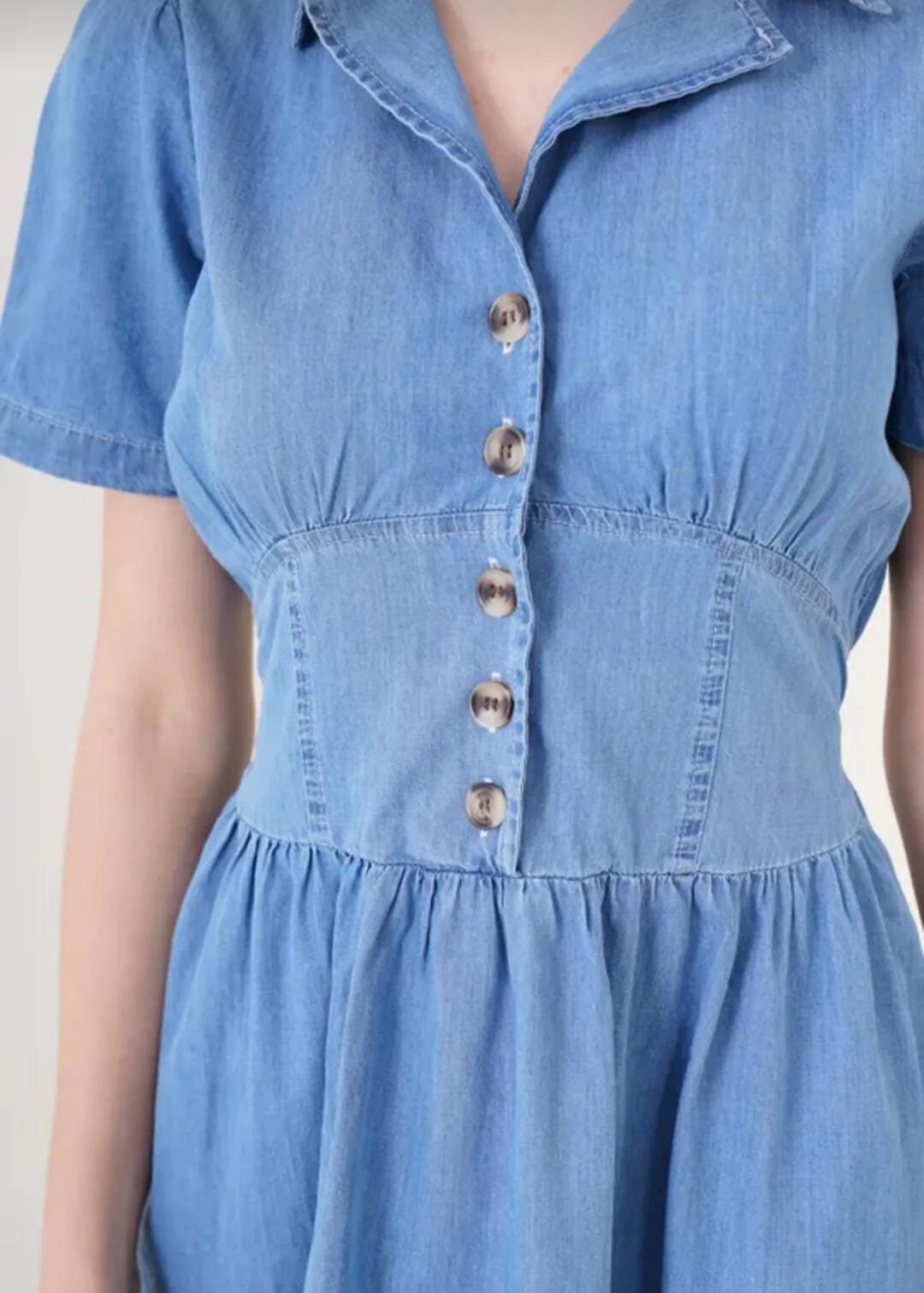 Women's Soft Short Sleeve Dress main image 1