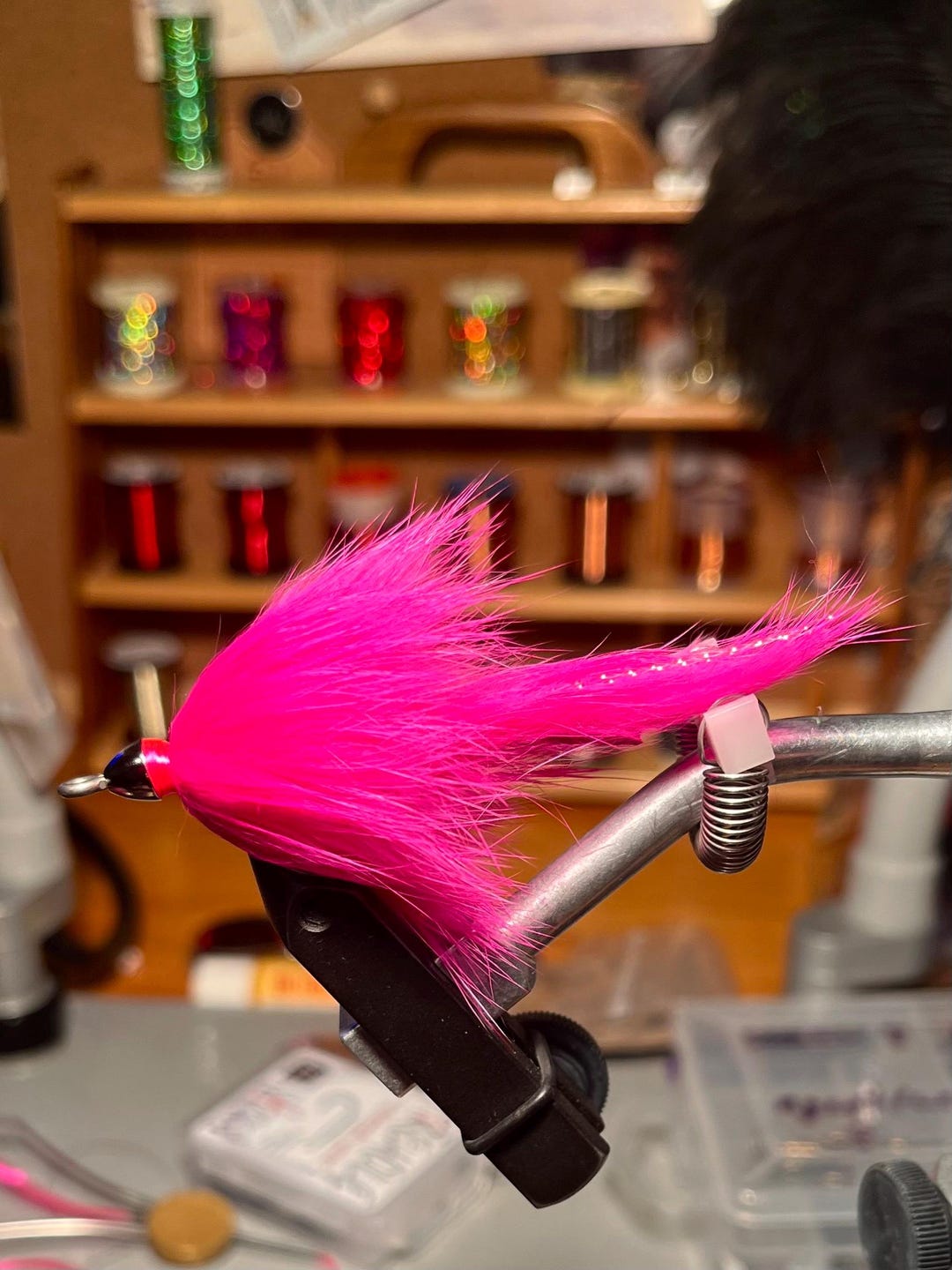 Pink Leach Pink Bunny Leach Fly (2 per Order), Salmon, Steelhead, Bass and Trout ...