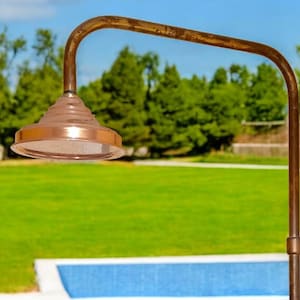 Uncoated Solid Copper Rain Shower Head , outdoor shower head , Rain shower head , showers, copper , shower head , copper shower head
