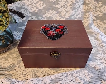 0233B Dracula inspired keepsake box