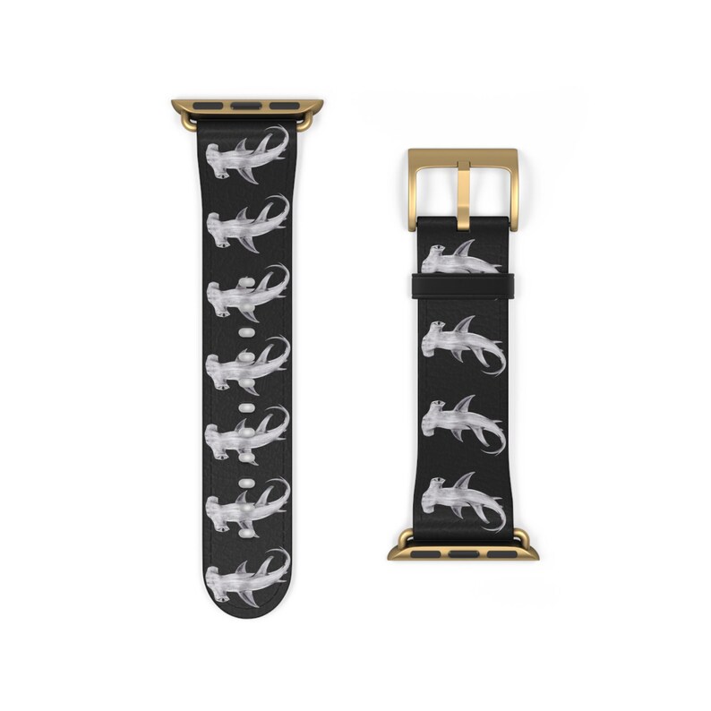 Black Shark Apple Compatible Watch Band image 4
