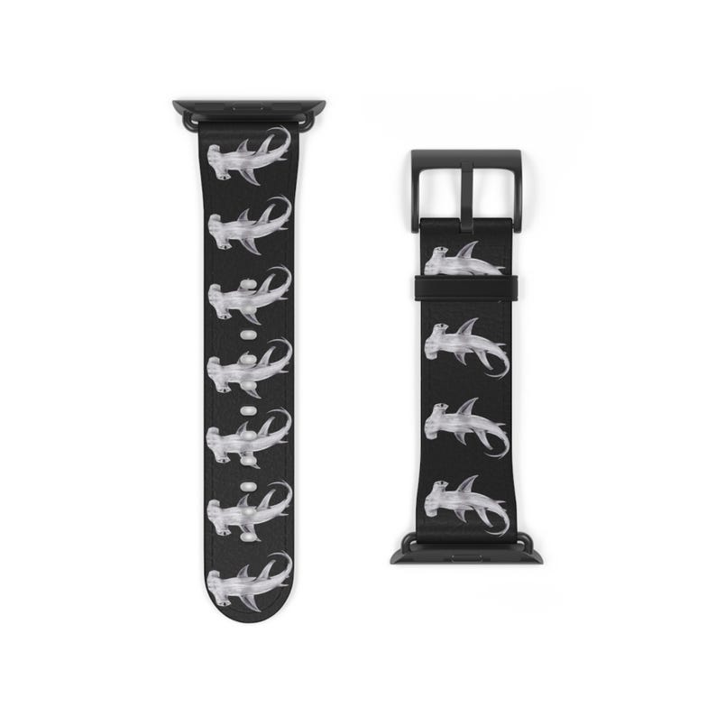 Black Shark Apple Compatible Watch Band image 8