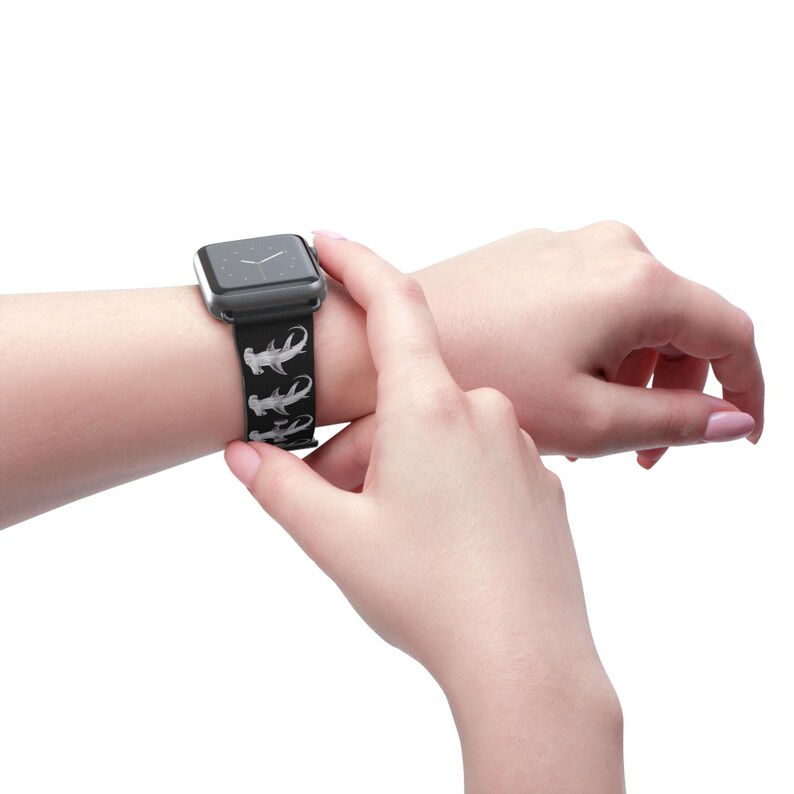 Black Shark Apple Compatible Watch Band image 9