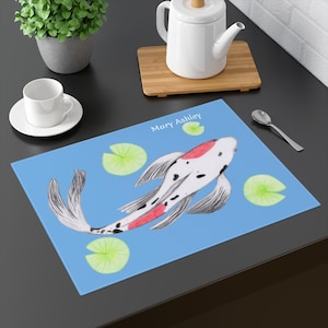 Butterfly Koi Placemat, 1pc