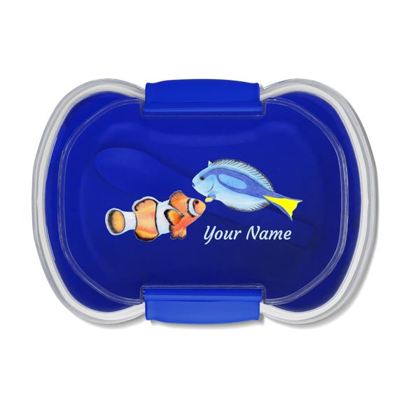 bento box blue fish Yumbox Original California Kids 6 Compartment Lunch exclusively for Bento Bentology Insulated Reusable Lunch Bag