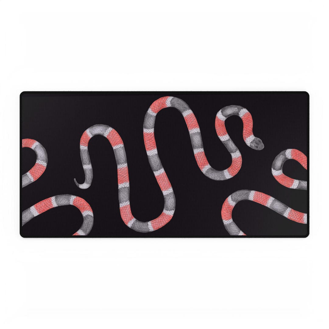 Desk Mats, Arizona Coral Snake Design - Etsy