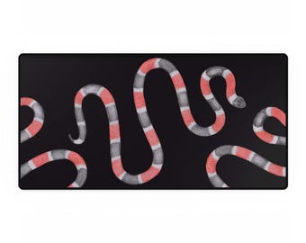 Desk Mats, Arizona Coral Snake Design