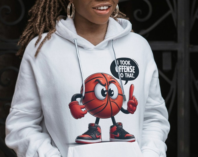 Michael Jordan 'I Took Offense' Basketball Hoodie: Funny Sports Apparel