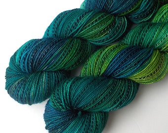 Marled Merino Nylon Sock Yarn MN 400, From a Distance