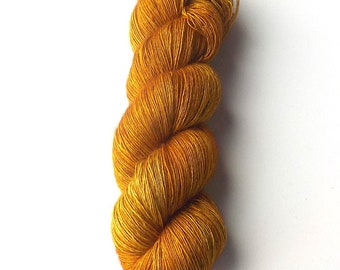 Merino Yak Silk Lace Yarn Hand Dyed, 870 yards, Nugget