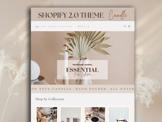 Boho Shopify Theme: Boutique Ecommerce Website Template