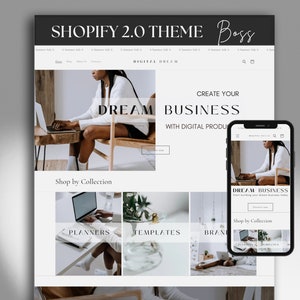 Shopify Theme for Digital Products