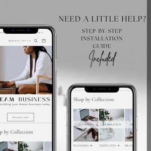 Shopify theme for digital products