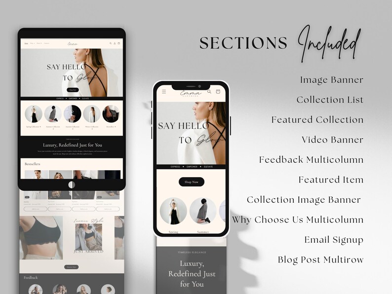 Shopify Theme Template Clothing