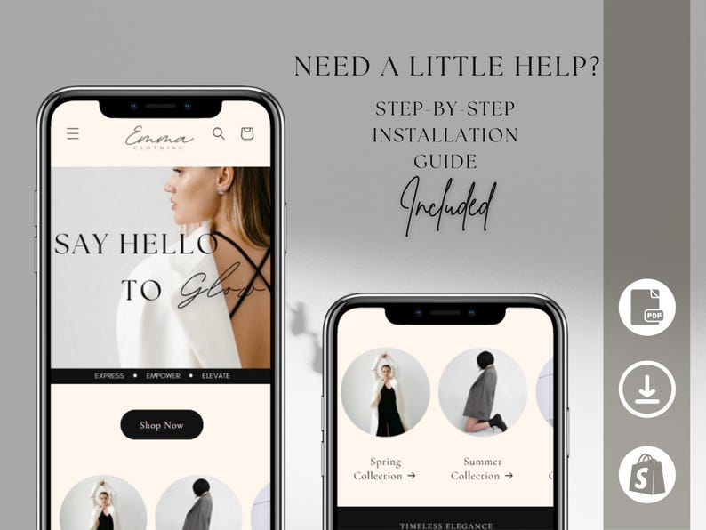 Shopify Theme Template Clothing