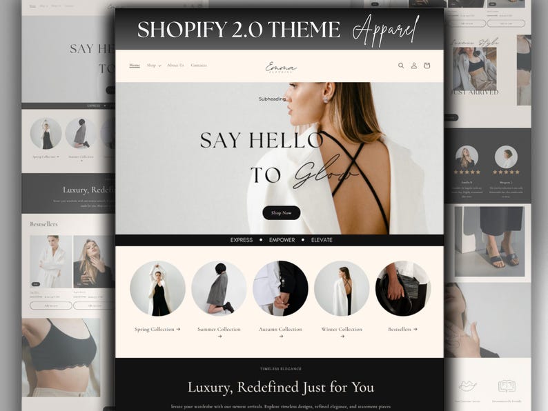 Shopify Theme Template Clothing